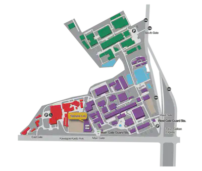 RIKEN Campus Map